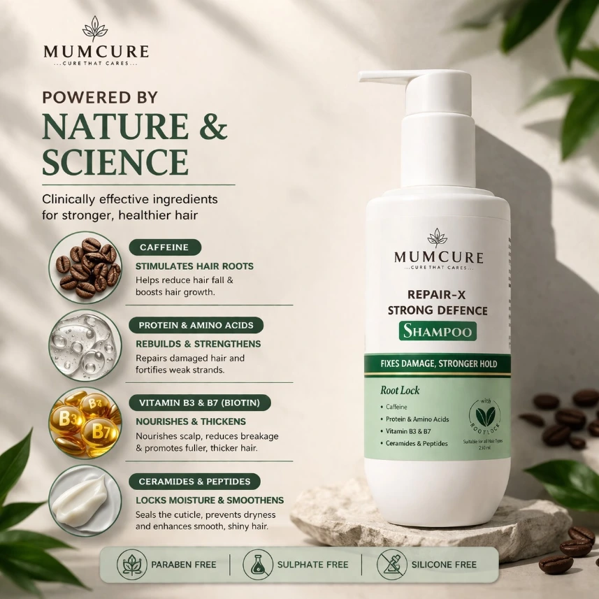 shampoo mumcure with model.webp