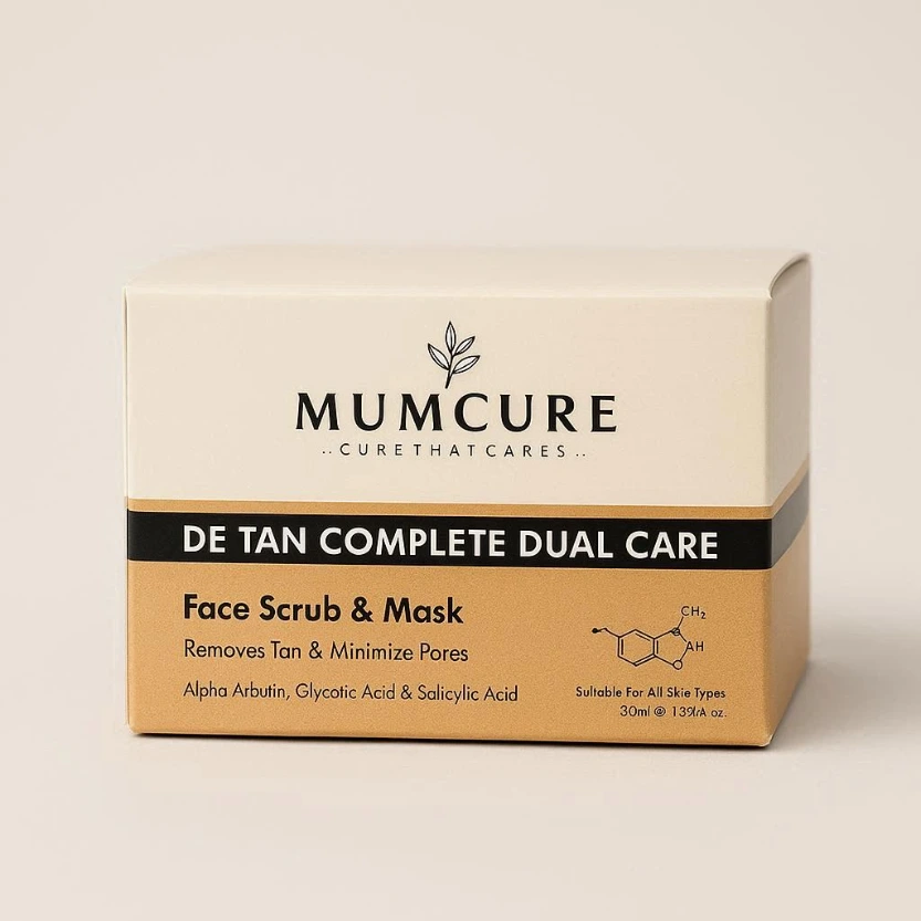 D Tan Complete Dual Care Face Scrub And Mask